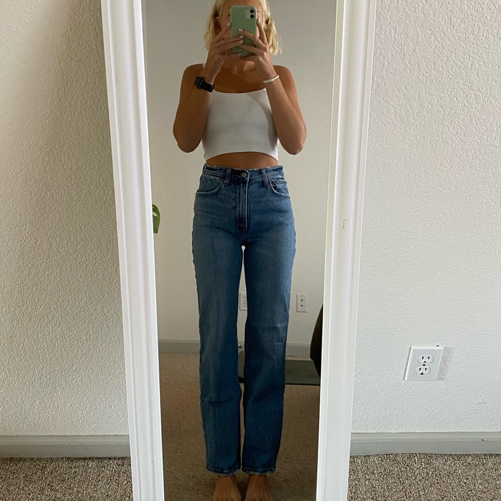 Abercrombie High Rise 90s Relaxed Jean